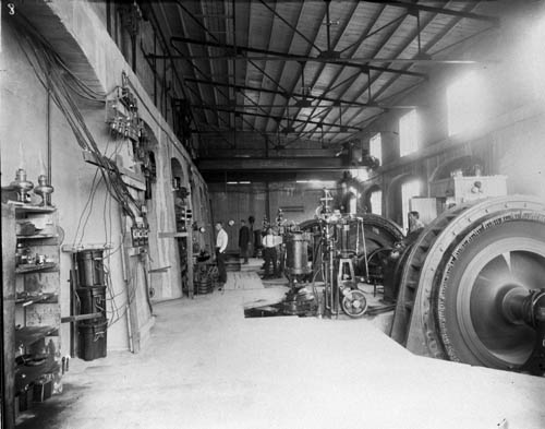 Interior of the Childs Power Plant